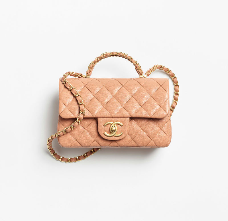 Mini Flap Bag with Top Handle