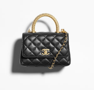 2025/26 Métiers d’art Mini Flap Bag with Top Handle