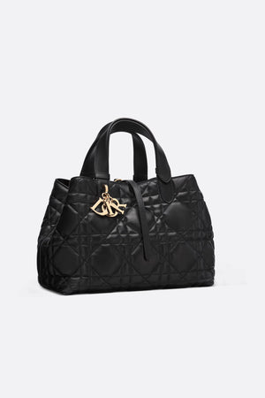 Toujours Bag Black Macrocannage Calfskin