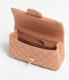 Mini Flap Bag with Top Handle