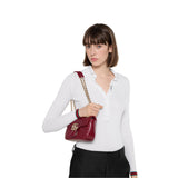 Marmont small shoulder bag red leather