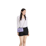 Marmont small shoulder bag lilac leather