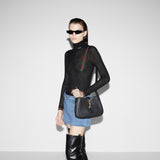 Jackie 1961 medium bag black leather
