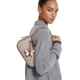 Emblem small shoulder bag