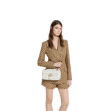 GG Marmont medium shoulder bag white