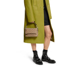 canvas small crossbody bag beige