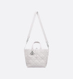 Toujours Vertical Tote Bag Soft Gray Macrocannage