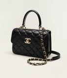 Mini Flap Bag with Top Handle