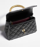 2025/26 Métiers d’art Mini Flap Bag with Top Handle
