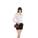 Marmont small shoulder bag red leather