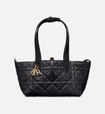 Toujours Bag Black Macrocannage Calfskin