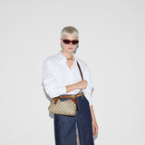 Emblem small shoulder bag
