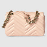 Marmont small shoulder bag pale pink leather