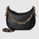 Emblem medium shoulder bag