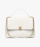 Maxi Flap Bag with Top Handle