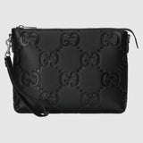 jumbo medium crossbody bag black leather