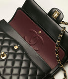 Classic Handbag ambskin & Gold-Tone Metal