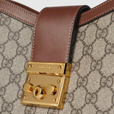 Padlock large shoulder bag