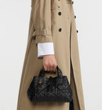 Toujours Bag Black Macrocannage Calfskin