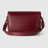 Horsebit Soft medium shoulder bag Rosso Ancora