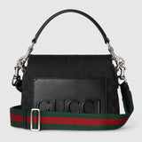 canvas small crossbody bag black canvas