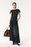 Grained Calfskin & Gold-Tone Metal Burgundy