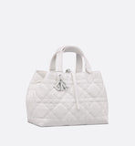 Toujours Vertical Tote Bag Soft Gray Macrocannage
