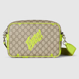 Medium crossbody bag with print