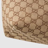 Giglio large tote bag beige and brown