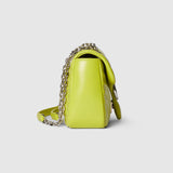Marmont medium shoulder bag green leather