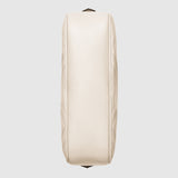 Marmont small camera bag white leather
