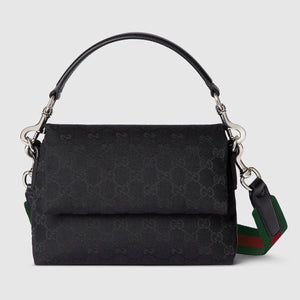 canvas small crossbody bag black canvas