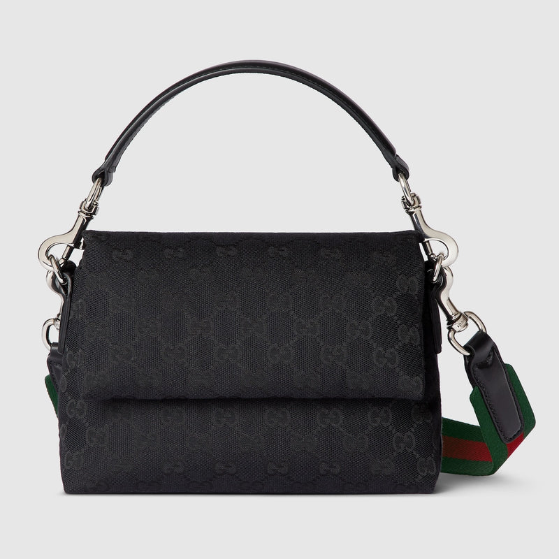 canvas small crossbody bag black canvas