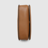 Blondie medium top handle bag Brown smooth leather