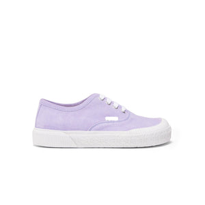 Terra Vulca lace-up sneaker in suede  Lilac