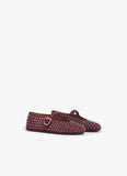STRASS BALLET FLATS RED