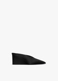 New Silk Wedge Shoes: Elegant, Comfortable & Versatile black