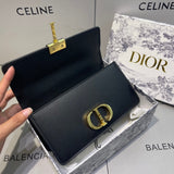 30 Montaigne Calfskin Clutch Chain Bag M9206