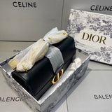 30 Montaigne Calfskin Clutch Chain Bag M9206