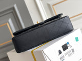 Classic Flap Medium Medium Size Black 1112
