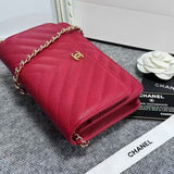Calfskin Mini Flap Bag A91586