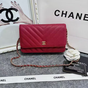 Calfskin Mini Flap Bag A91586