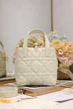 Small-sized Toujours Vertical Handbag White