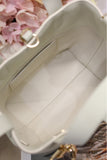 Small-sized Toujours Vertical Handbag White