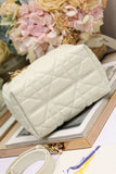 Small-sized Toujours Vertical Handbag White