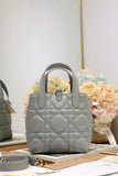 Small-sized Toujours Vertical Handbag Gray