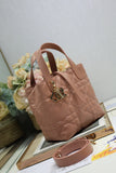 Small Toujours Vertical Tote Bag Dark Pink