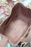 Small Toujours Vertical Tote Bag Dark Pink