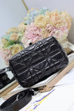 Small-sized Toujours Vertical Handbag Waxed Black