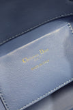 Small-sized Toujours Vertical Handbag Blue Tweed